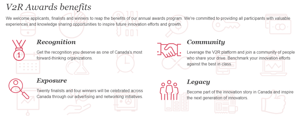 V2R Awards benefits V2R Awards benefits