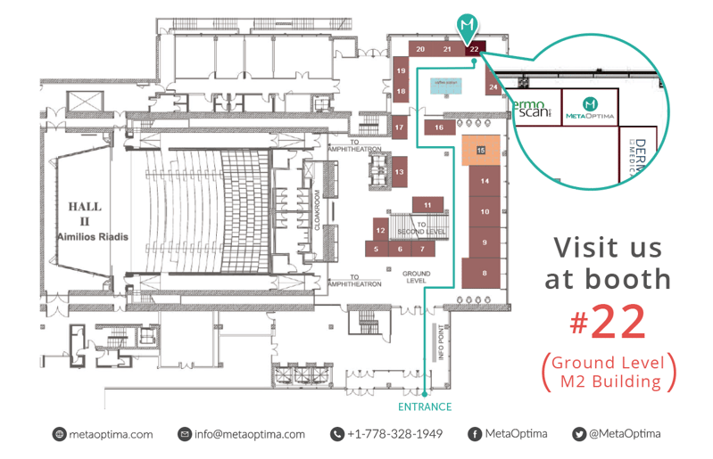 WCD 2018 - MetaOptima Booth #22