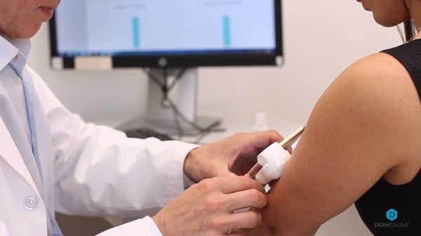 Hardware technological advancements include the use of mobile dermoscopes.
