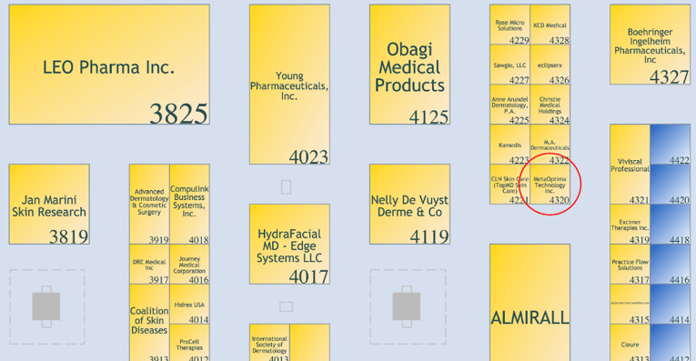 MetaOptima Booth 4320 at American Academy of Dermatology 2019
