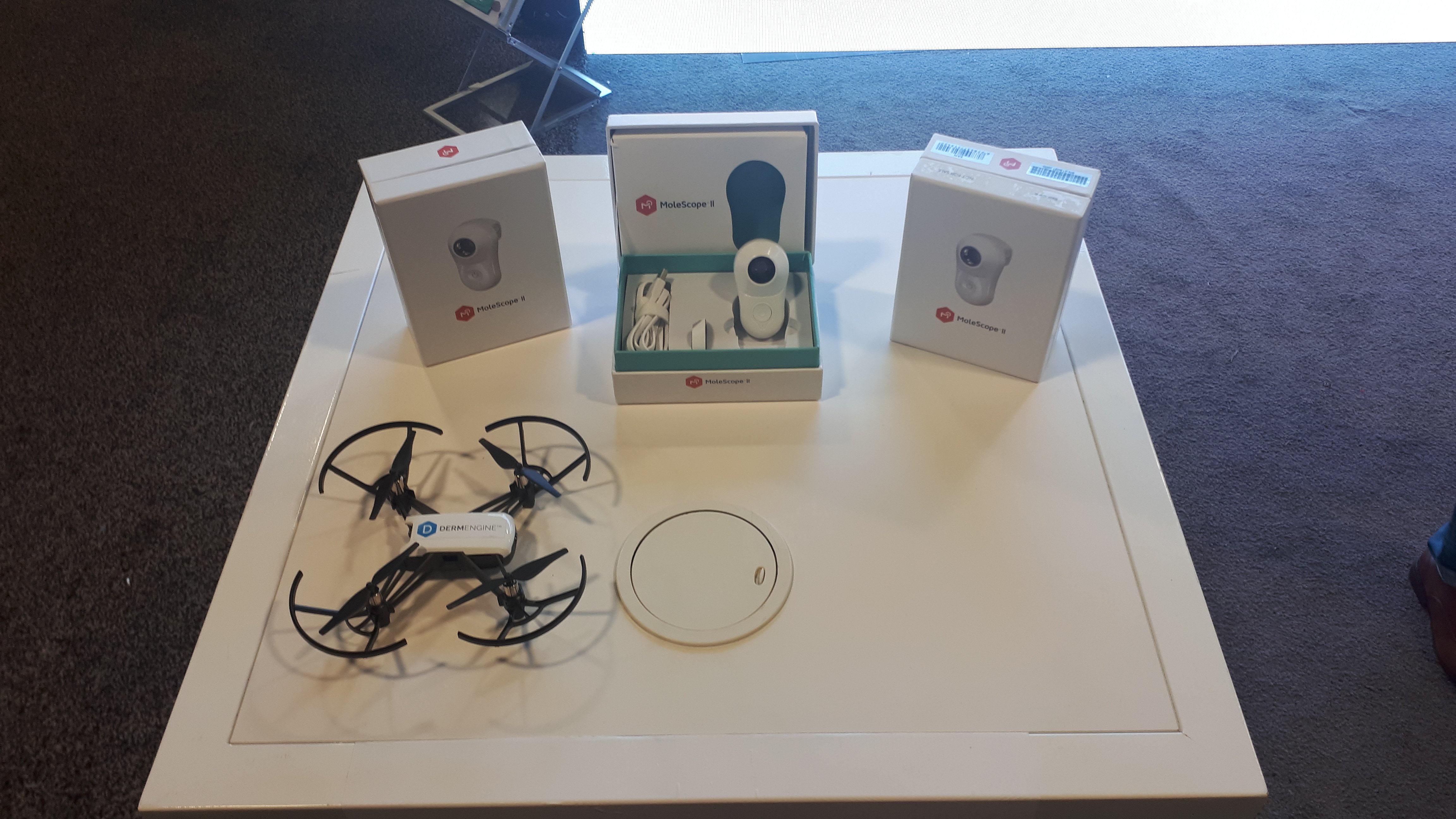 MoleScope II and DermDrone AAD 2019