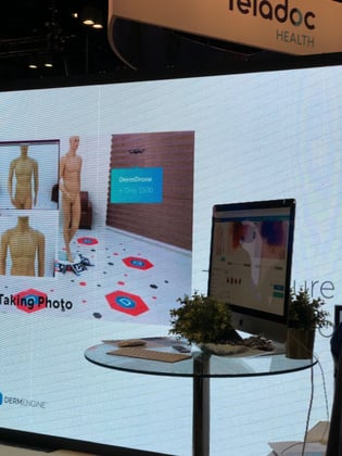 Showcasing DermDrone at HIMSS 19 for DermEngine