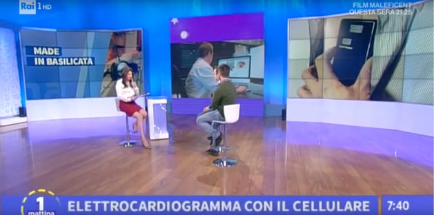 Teledermatology telemedicine DermEngine MedEA Rai Uno Italy