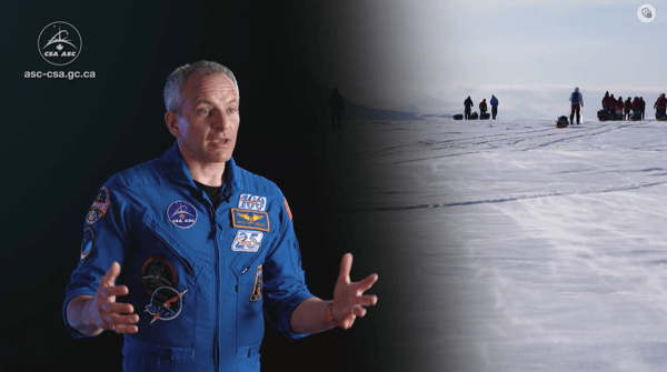 astronaut David Saint-Jacques talks about the CSA and Impact Canada's Deep Space Healthcare Challenge